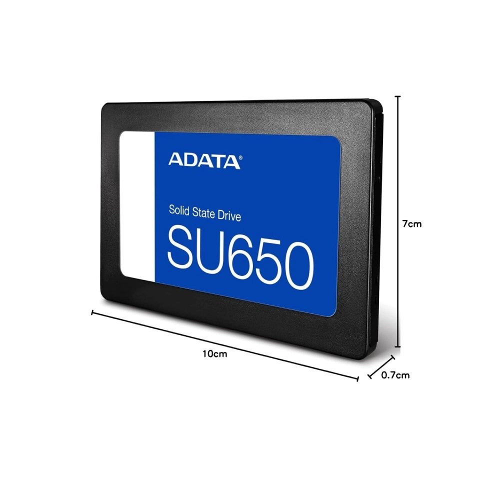 ADATA Internal SSD 512GB SATA (SU650) view 3